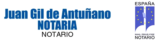 Notaría Juan Gil de Antuñano logo